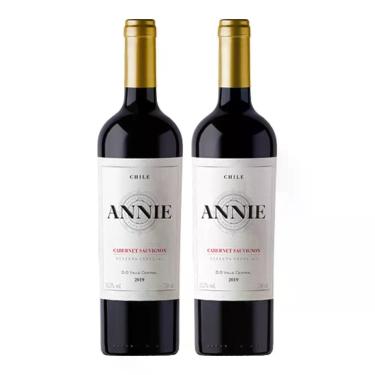 Imagem de Kit 2 Vinhos Annie Special Reserve Cabernet Sauvignon Tinto Chile 750m