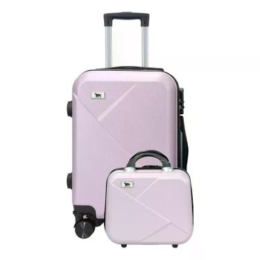Imagem de Kit Mala de Viagem Bordo 20 e Frasqueira 12 Polegadas 10kg Padrão ANAC