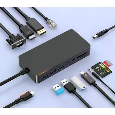 Imagem de Estação de Acoplamento UTAKY Thunderbolt 4 com Tripla Tela 100W