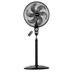 Ventilador de Coluna Mallory Air Timer TS+ Com Controle Remoto 126W, Silencioso, Com Hélice de 6 pás, Auto desligamento programável de até 7 horas - PR-GR - 127V