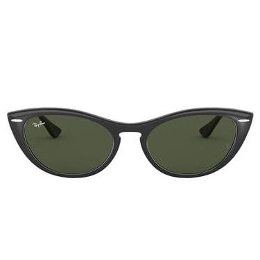 Imagem de Óculos de Sol Ray-Ban Nina 0RB4314N 601/31 Tam 54 / Preto - Lentes Verde