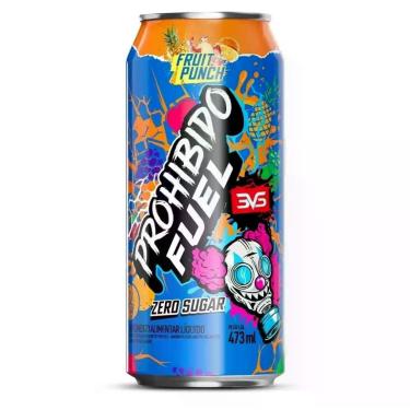 Imagem de Prohibido Fuel Pré-Treino Drink (473ml) - Sabor: Fruit Punch - 3VS