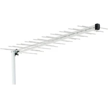 Imagem de Antena Digital Externa Aquário LU-40 para TV HDTV UHF 4K com Ganho 16dBi 40 Elementos e Conector Fêmea