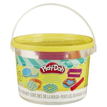 Imagem de Massa de Modelar - Play-Doh - Mini Balde Com Acessorios - Amarelo - Ha