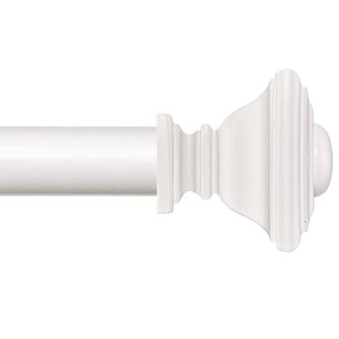 Imagem de Varão de cortina BRIOFOX branco ajustável 70-120 cm Heavy Duty