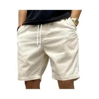 Imagem de Shorts Esportivos Masculinos De Outono, Respiráveis, Com Cintura Elást