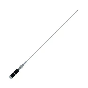 Imagem de Antena Móvel Aquário B-2080 para Rádio PX com Bobina Mola e Haste de Inox 123,5cm 1 Unidade