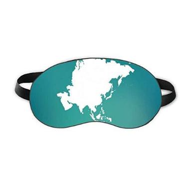 Imagem de Ásia Continent Contorno mapa contorno sono sombra sombra sombra sombra noite macia