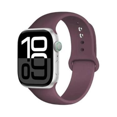 Imagem de Pulseira Universal De Silicone Para Apple Watch 44mm 45mm 41mm 49mm 40