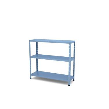 Imagem de Estante de Aço Multiuso Baixa Pandin 90 cm Azul Dali