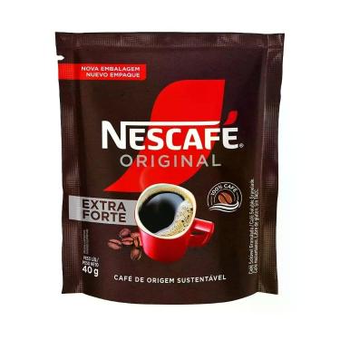 Imagem de Café Solúvel Nescafé Original Extra Forte Sachê 40g - Embalagem com 24