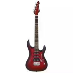 Guitarra Aria Mac-std Metallic Red Shade