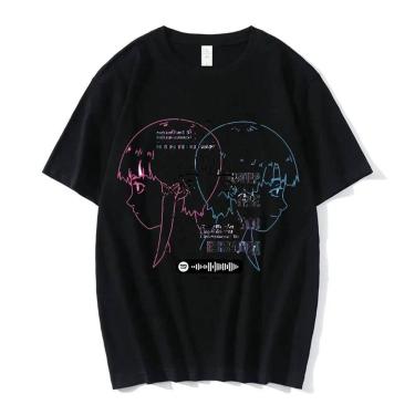 Imagem de Camiseta Gráfica Unissex Do Anime Serial Experiments Lain, Iwakura Man