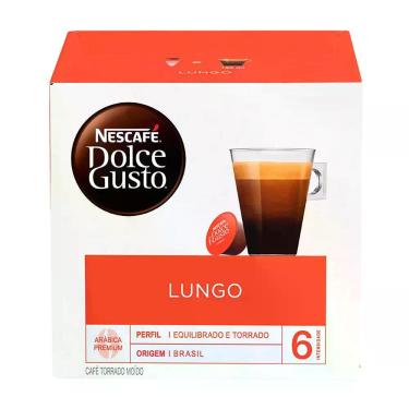 Imagem de Nescafe em Cápsulas Dolce Gusto Lungo 70g - Nescafé, 10 Cápsulas, Café