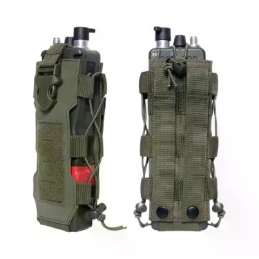 Imagem de Bolsa De Cintura Molle Para Garrafa De Água, Coldre De Rádio Para Pesc