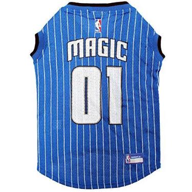 Imagem de Pets First Camiseta NBA ORLANDO MAGIC DOG, grande, regata para animais de estimação