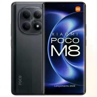 Imagem de Xiaomi POCO M8 5G Black 256GB 8GB RAM Smartphone - Pòco M8 6G, 256GB,