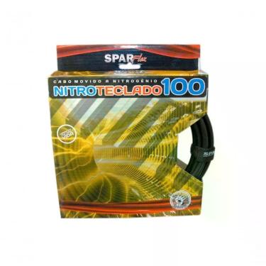 Imagem de Cabo Teclado Sparflex Nitro 100 1 Metro Preto 538192010f