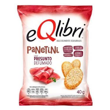 Imagem de Biscoito EQlibri Panetini Sabor Presunto Defumado 40g