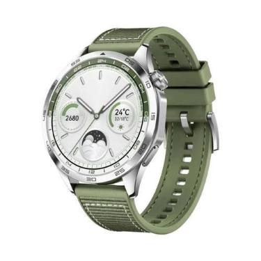 Imagem de Pulseiras De Nylon De 22mm Para HUAWEI GT 4 46mm, GT 3 2 Pro, Samsung 