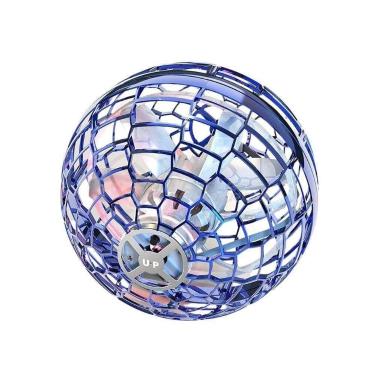 Imagem de Bola Spinner Voadora Led Divertido Colorido Azul - SMART TECH