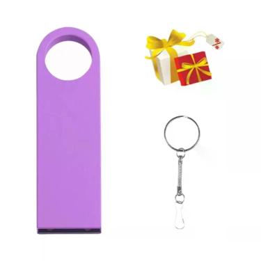 Imagem de Pen Drive USB De Metal 128GB 64GB 32GB 4GB 8GB 16GB Com Corrente Gráti