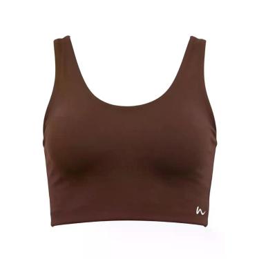 Imagem de Top Esportivo Nay Sport TP 05 0001 Feminino Decote U Poliamida T. P/G,