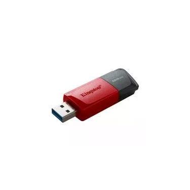 Imagem de Pen Drive 128GB Kingston Data Traveler Exodia M, USB 3.2, Preto e Vermelho - DTXM/128GB