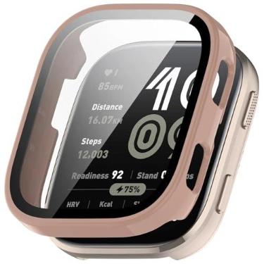 Imagem de Case bumper de proteção NSmart compatível com Amazfit BIP - BIP S - BIP U - BIP 3 - BIP 5 (Rose, BIP 6)