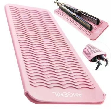 Imagem de Estojo Tapete para Chapinha ANGENIL Resistente ao Calor em Silicone
