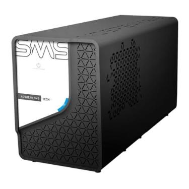 Imagem de Nobreak SMS Tech 700VA Entrada Bivolt 115/220V - Saída 115V | 6 Tomadas | Senoidal por Aproximação | Proteção Contra Surtos Elétricos | Indicado para PC, Impressora e CFTV