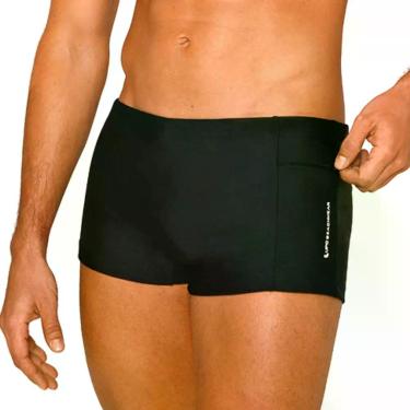 Imagem de Sunga Boxer Praia com Bolso Proteção UV50+ Adulto Lupo 28975-004, Pret