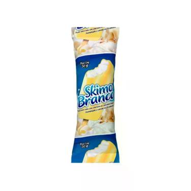 Imagem de Saquinho Bopp Picole Skimo Branco C/ 250 Gramas - RIO NOVO