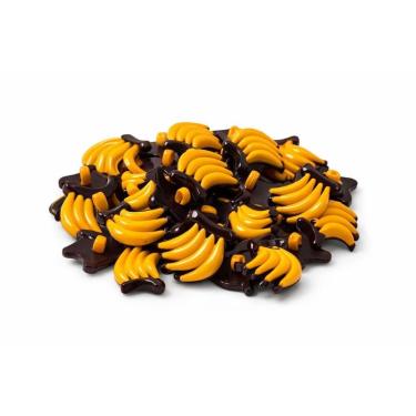 Imagem de Botão Infantil Frutas Pacote 25 Und - J.K. AVIAMENTOS, 6070 - Banana