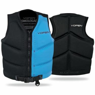 Imagem de Colete Salva Vidas Homologado Neoprene Maximus MXS22 - Vopen, Azul, M