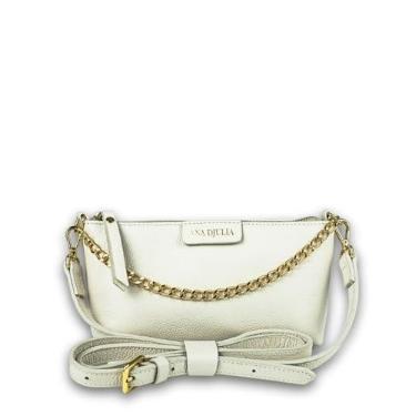 Imagem de Bolsa Clutch D'Luxe | Couro legítimo (Off-white)