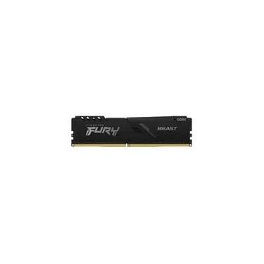 Imagem de Memoria RAM Kingston Fury  Beast, 16GB, 3200MT/s, DDR4, CL16, DIMM,  Preto - KF432C16BB/16