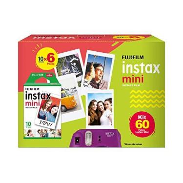 Imagem de Fujifilm 705061900 - Filme Instax Mini, 6 x 10 Folhas de Fotos