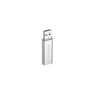 Imagem de Pen Drive 64GB SecuX Forte, USB 3.2, Com Criptografia AES-XTS 256 e Autenticação por Senha, Prata - 98-101-000100