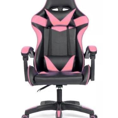Imagem de Xway Cadeira Gamer Reclínavel Giratória 0170X - Rosa - PU - 360° - 150kg - Sala de Jogos