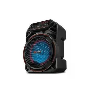 Imagem de Caixa de Som Amplificada Mondial XSound CM-220-N 220W Bluetooth RGB Bateria Bivolt