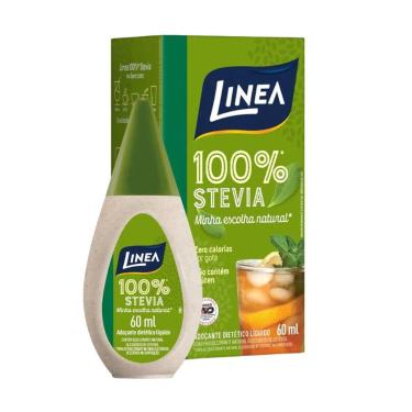 Imagem de Adoçante Linea Stevia líquido sem glúten 60 mL