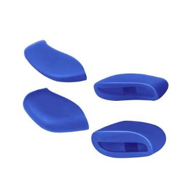 Imagem de Mryok Almofadas de nariz de substituição para óculos de sol Oakley Flak 2.0/Flak Jacket - Azul