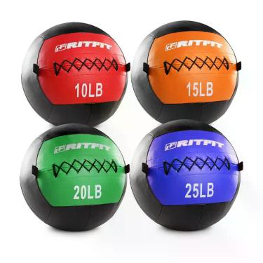Imagem de Conjunto de Bolas Medicinais Macias RitFit 2,5-4,5-6,8-9-11,5-13,5 kg