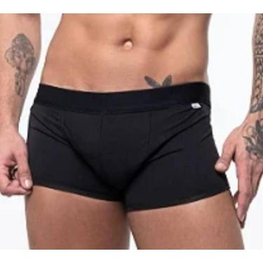 Imagem de Cueca Boxer Em Preto Com Enchimento - shoptem7