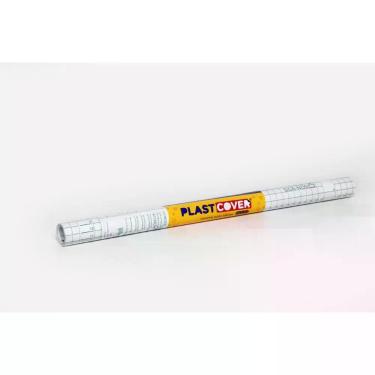Imagem de Plastico Adesivo Transparente 45CM X 2M 0,70 - Plastcover