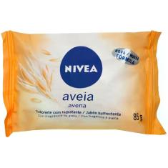Kit Com 03 Unidade Sabonete Barra Nivea Aveia 85g, 1 unidade, 85g, Ave