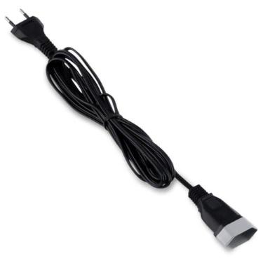 Imagem de CORDAO PROLONGADOR BIPOLAR 3M - PRETO Force Line, 4950