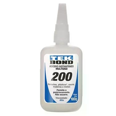 Imagem de Adesivo Instantâneo 100g Tekbond 200 Alta Viscosidade