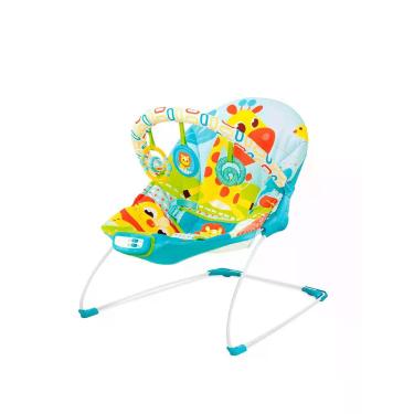 Imagem de Cadeira Musical e Vibratória Sinfonia Girafa Azul Mastela  Até 11 kg, 